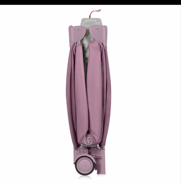 Patut bebelusi pliant roz impecabil