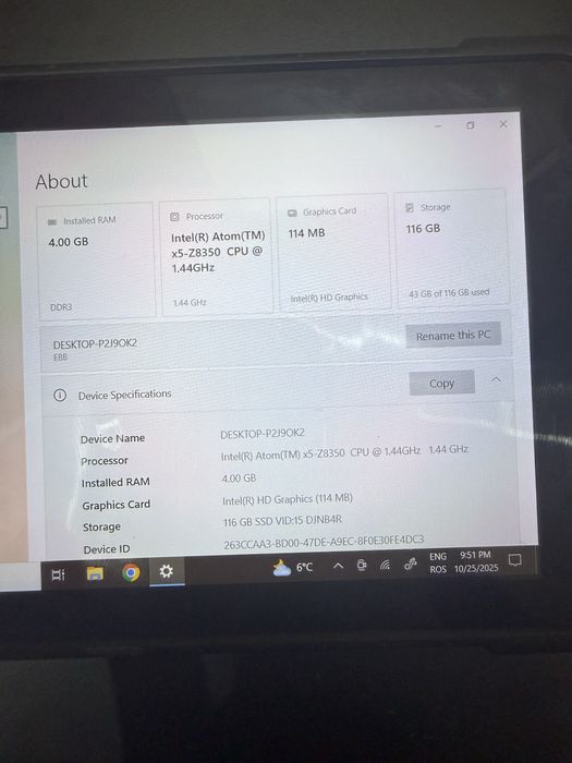 Tableta profesionala cu windows 10
