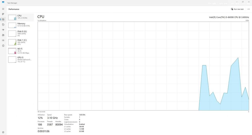 PC Gaming & Editare – i5-8600K | 32GB RAM | GTX 1650 | SSD + 1TB HDD