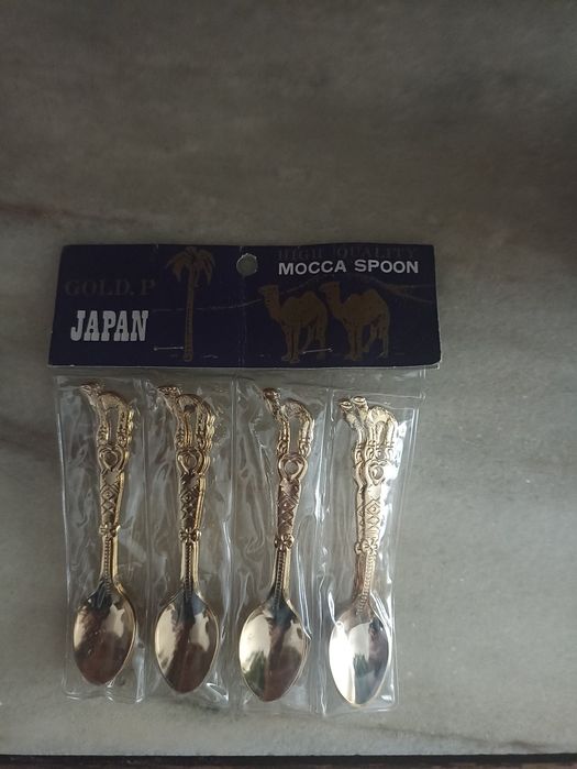 Позлатени лъжички за кафе