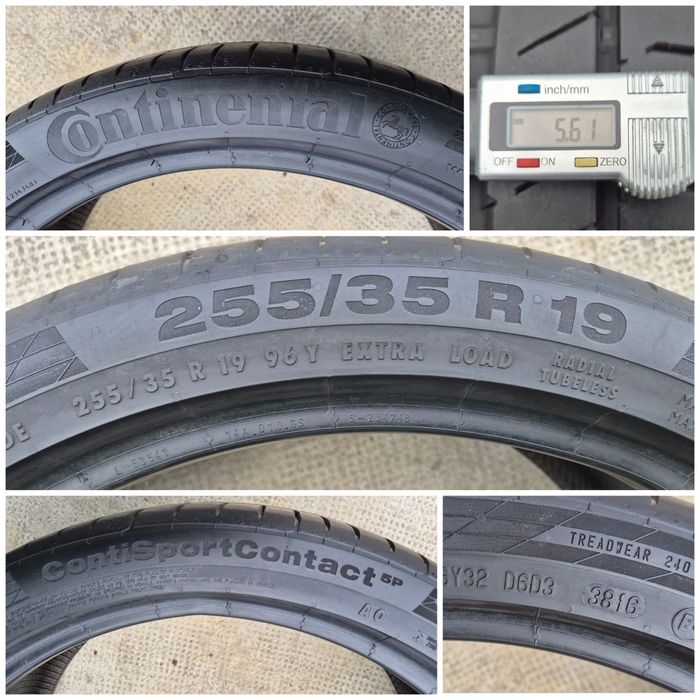 O bucată 255/35 R19 vară - Continental Bridgestone