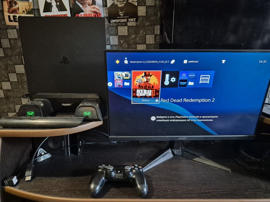 Прошитая Playstation 4 Slim