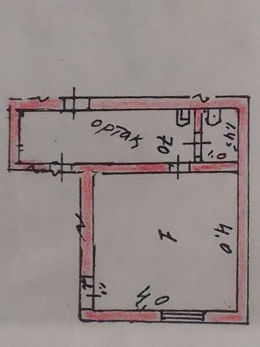 Продается 1-комнатная квартира.