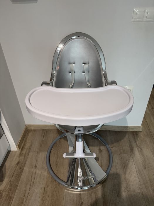 Стол за хранене Bloom fresco silver от 0 до 8г.