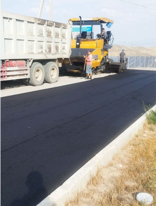 Asfalt yotqizish va yo‘l chizish xizmatlari