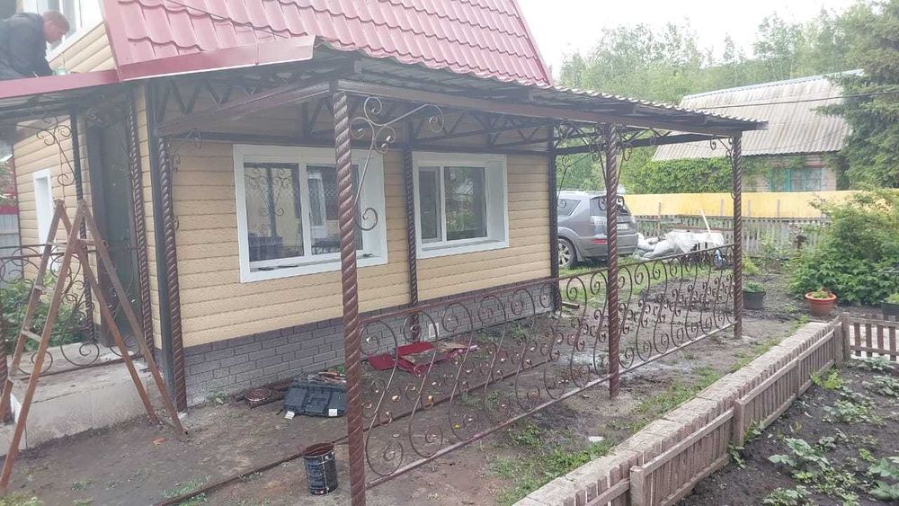 Навес, козырёк, входная группа