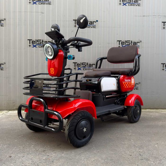 Електрическа четириколка TELSTAR Престиж 1500W 48V 23Ah триместна