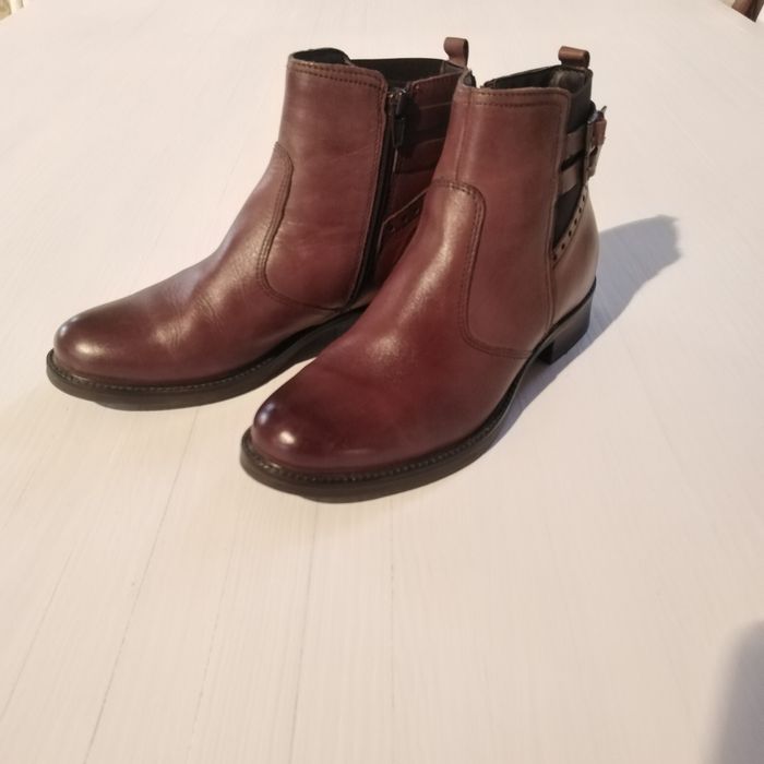 Botine dama piele