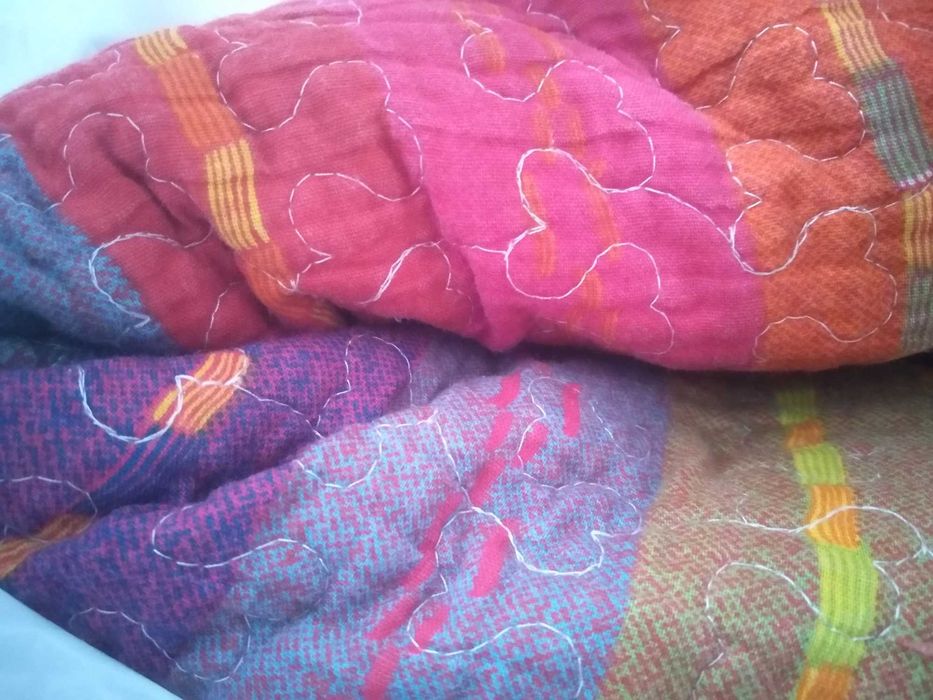 Двусторонний плед/покрывало + чехол для подушки