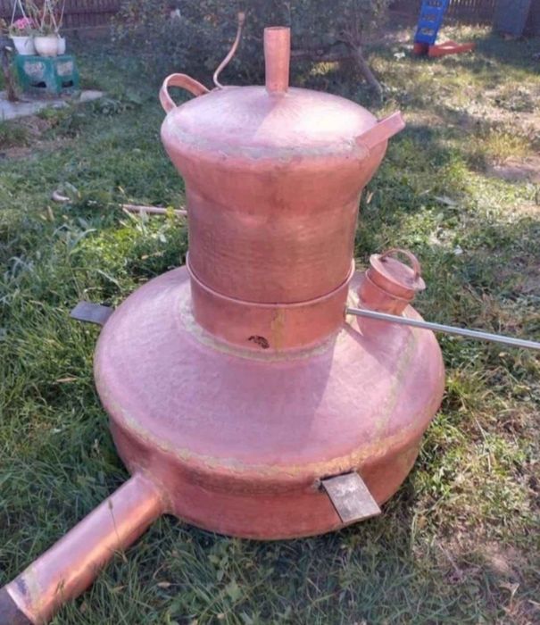 Vindem cazane Tucă 100 litre fund 3mm peret 2mm capac 1mm
