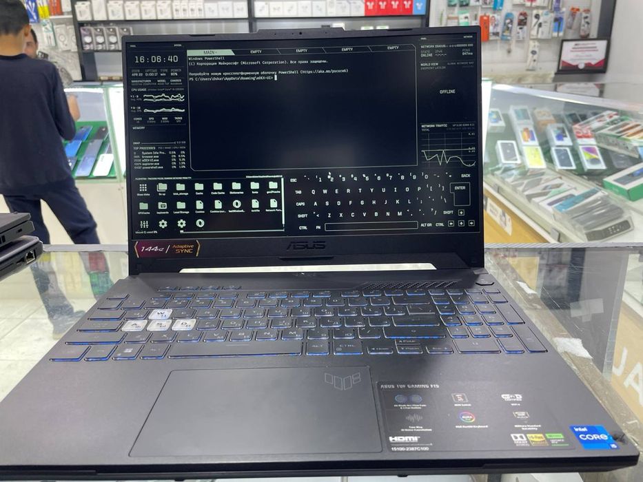 Asus Tuf Gaming 16/512gb Rtx3050