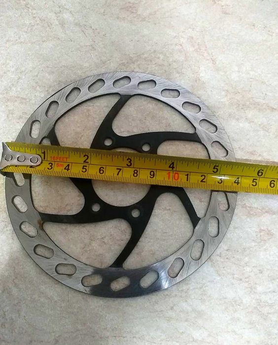 Тормозной ротор. Рога. Грипсы. Спицы на bmx