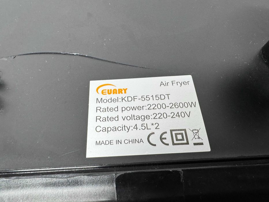 Фритюрник / Еър Фрайър - KDF-5515DT / 2600 W
