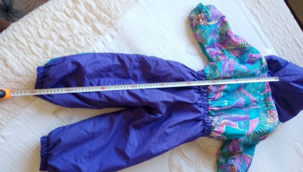 Детски Гащиризон, зимна грейка - космонавт за ски