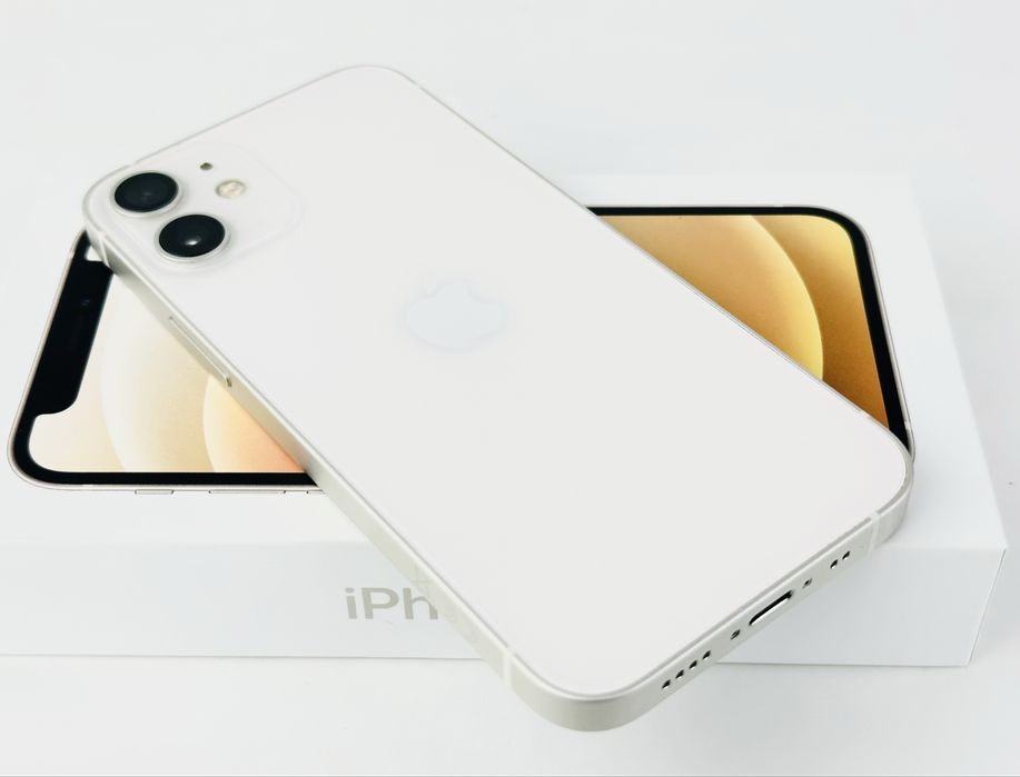 Apple iPhone 12 mini 256GB White 100% Батерия! Гаранция!