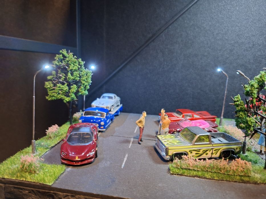 Diorama Hot Wheels 1/64