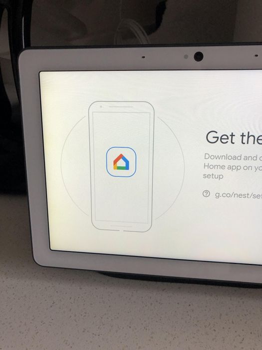 Google Nest Hub Max Alb