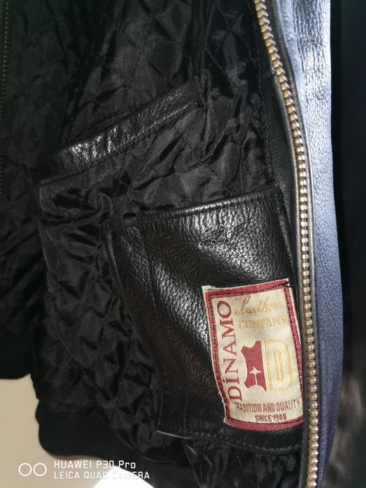 Кожено яке бомбер