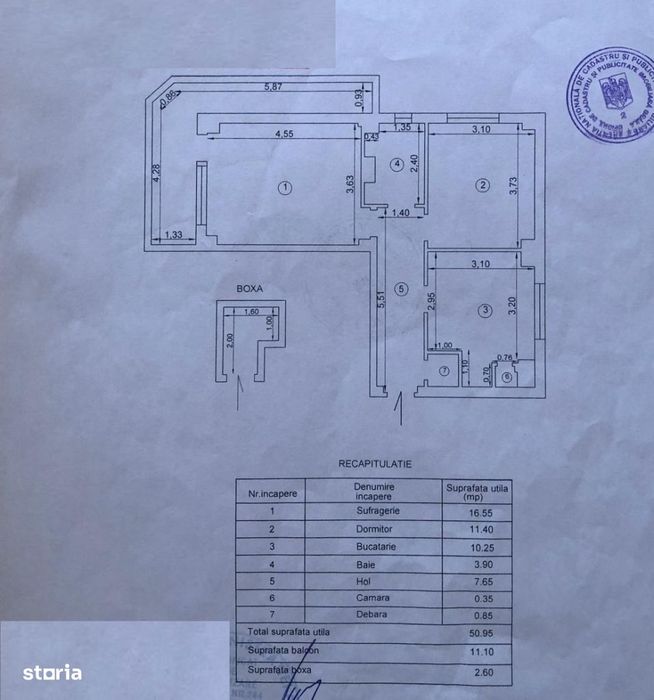Apartament Ultracentral, 2 camere suprafata totala 62mp,mobilat utilat — fotografia 3
