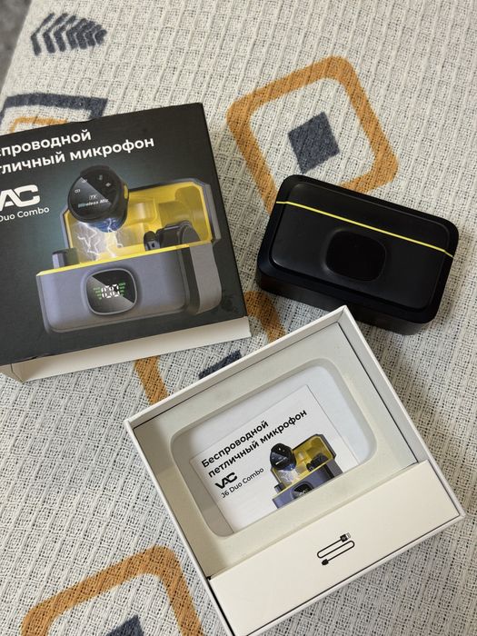 Микрофон, петличка 2-х