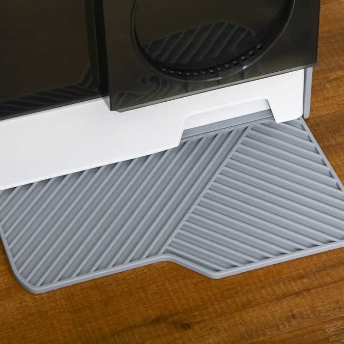 Кутия за котешка тоалетна PawHut със сладък дизайн, 1 цедка, 1 лъжичка