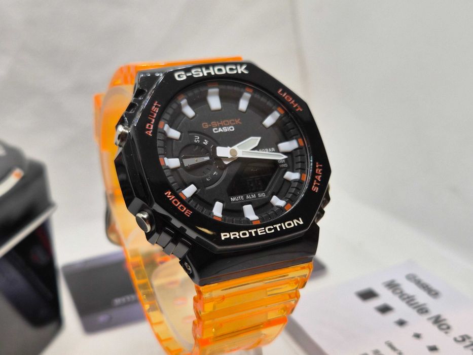 Ceas Sport Barbati Casio g shock ga2100 DIRTY -WHITE Nou,Garantie 2 ani
