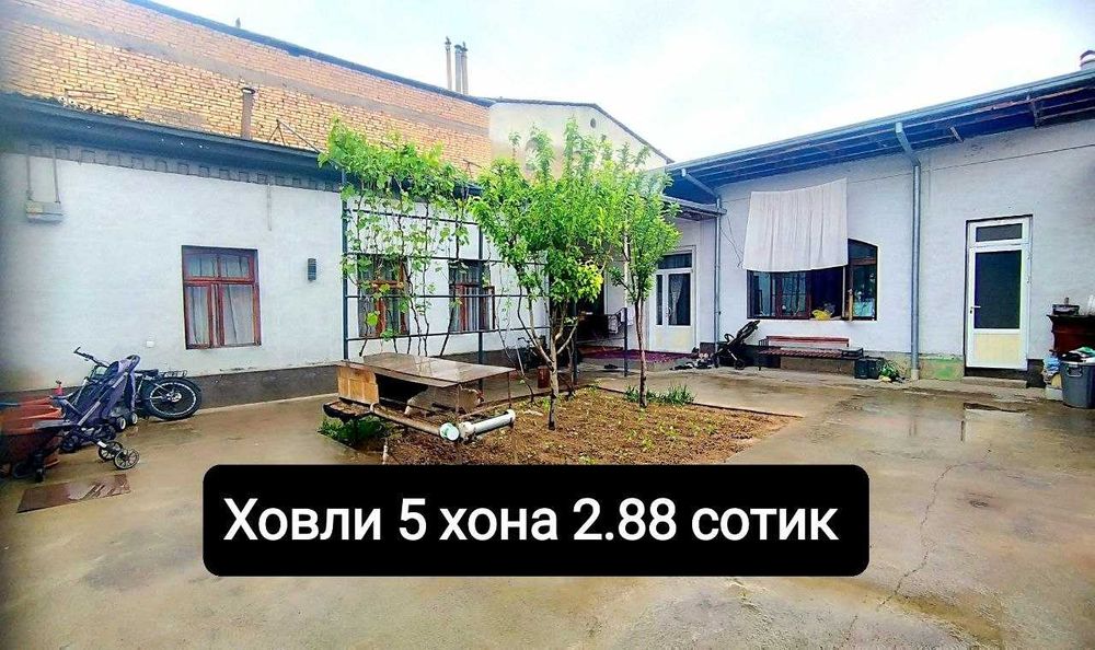 Шинам Ховли Сотилади 5 хона 2.9 сотик  Т.Малик  проспект М.Улугбек рн