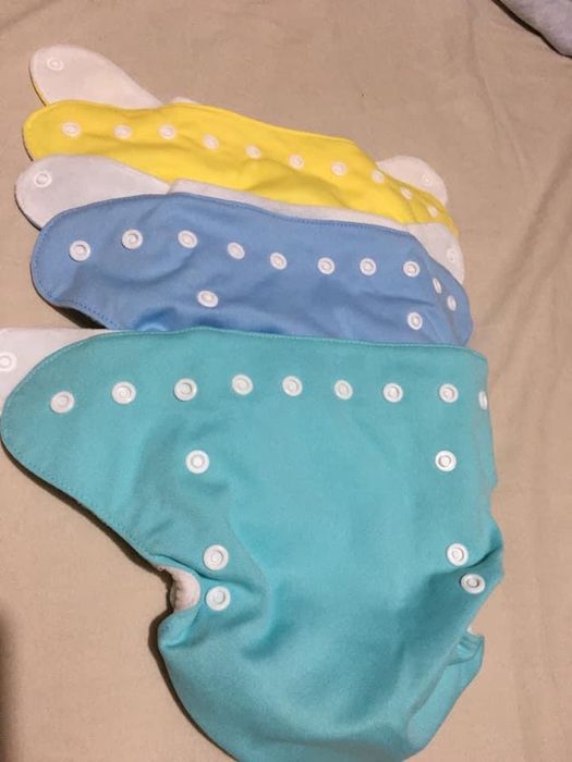 Set scutece nou-nascuti Pop-in lavabile ecologice