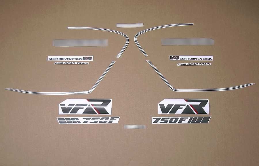 Стикери Honda VFR 750f rc24 1987г-1992г лепенки хонда вфр 750 1990