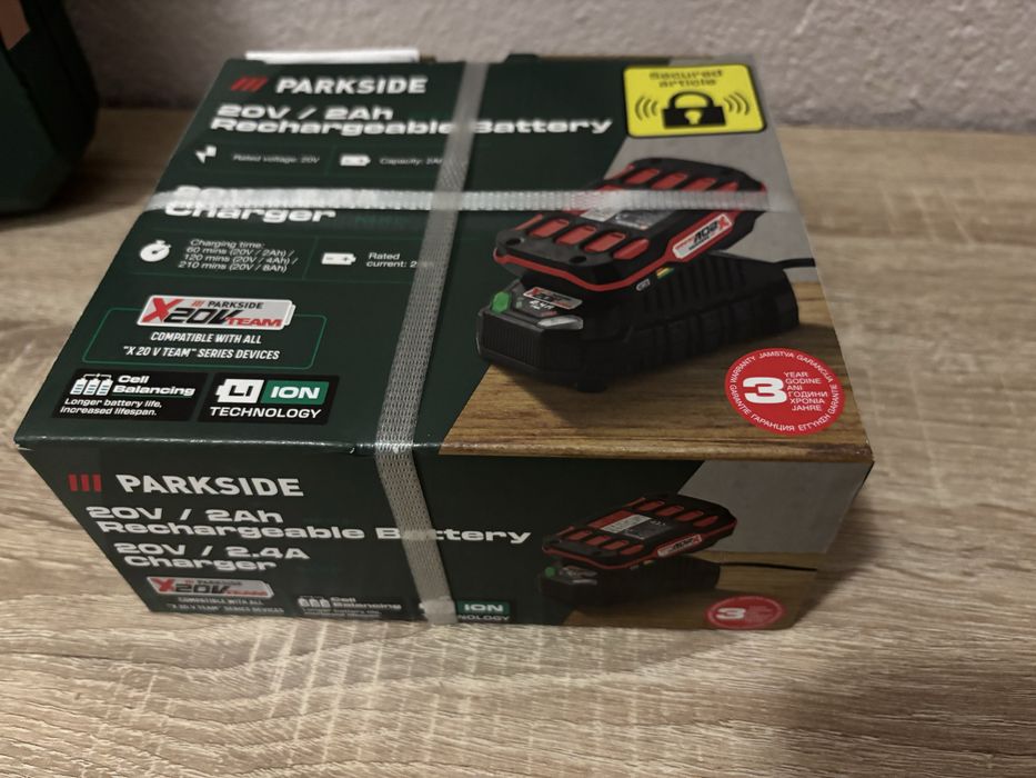 Батерия със зарядно Parkside