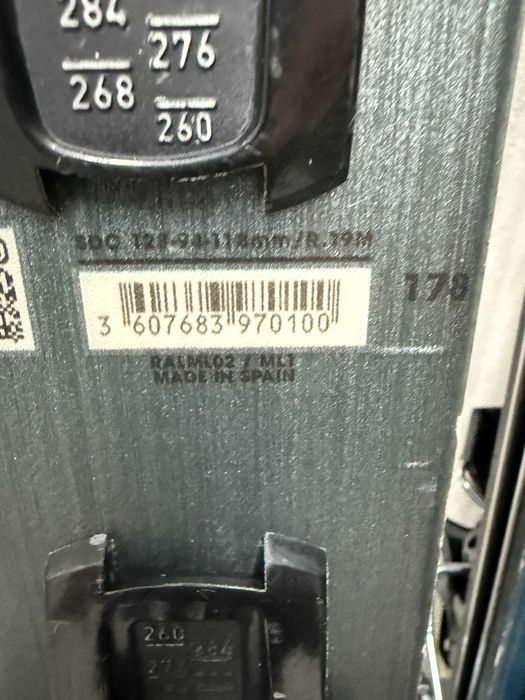 schi rossignol sender 94 ti L186cm si 178cm