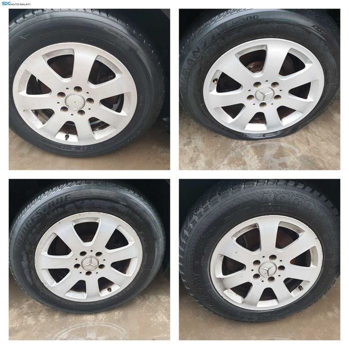 Set 4 Jante Roti Aliaj 225 60 16 R16 Mercedes Clasa E Class W212 2009 - 2016 [Q0599]