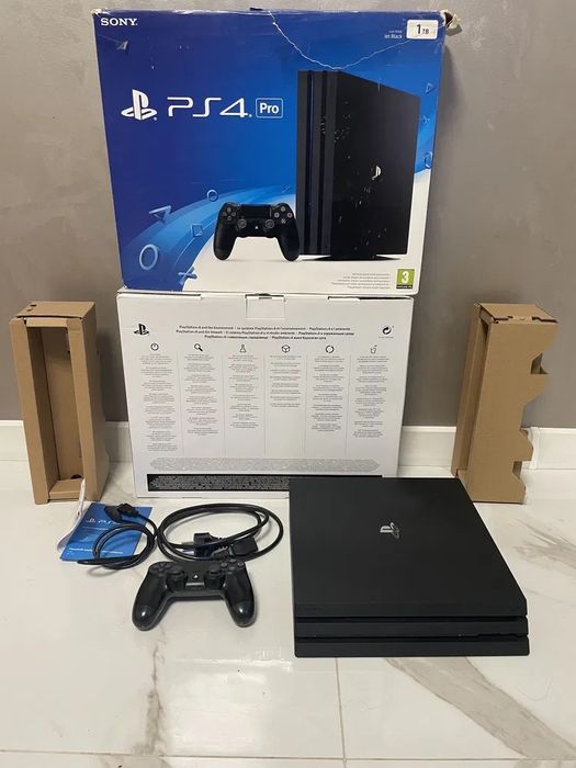 Продам Sony Playstation 4 Pro 1Tb (сони Пс4 Про Плейштейшен 4 Про)