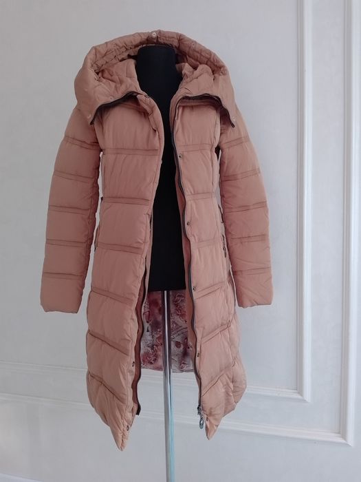 РАСПРОДАЖА Обалденное пальто Южная Корея пуховик куртка парка зима нов