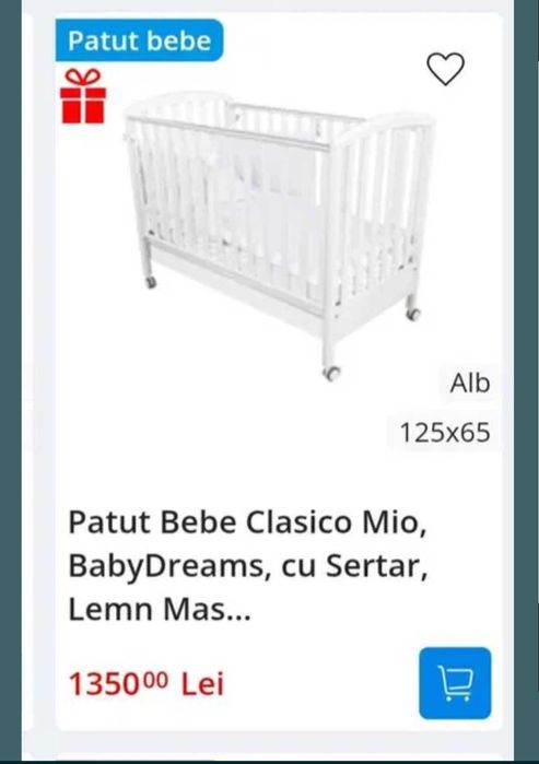 Vand patut pentru bebe