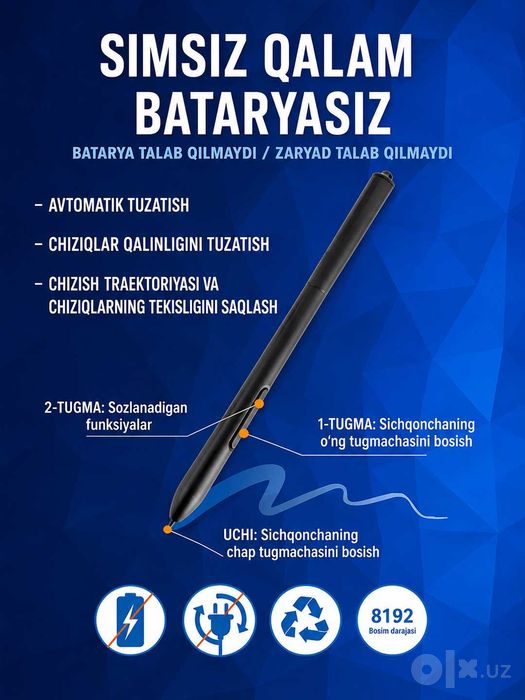 Grafik planshet Vinsa T1060 Plus