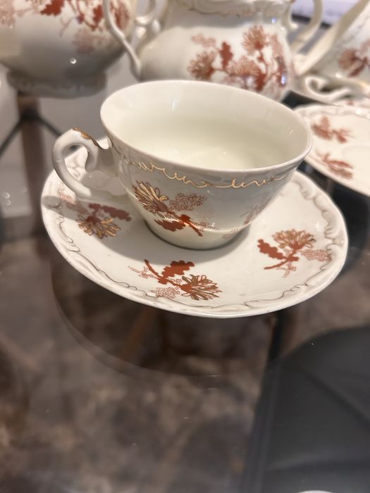 Serviciu cafea portelan