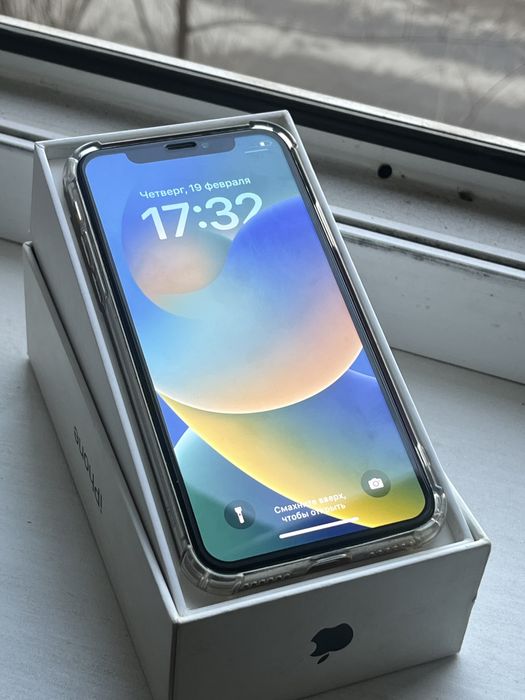 iPhone X 64gb LL/A аккумулятор 100%