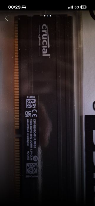 Crucial DDR 5pro, 5600 mhz