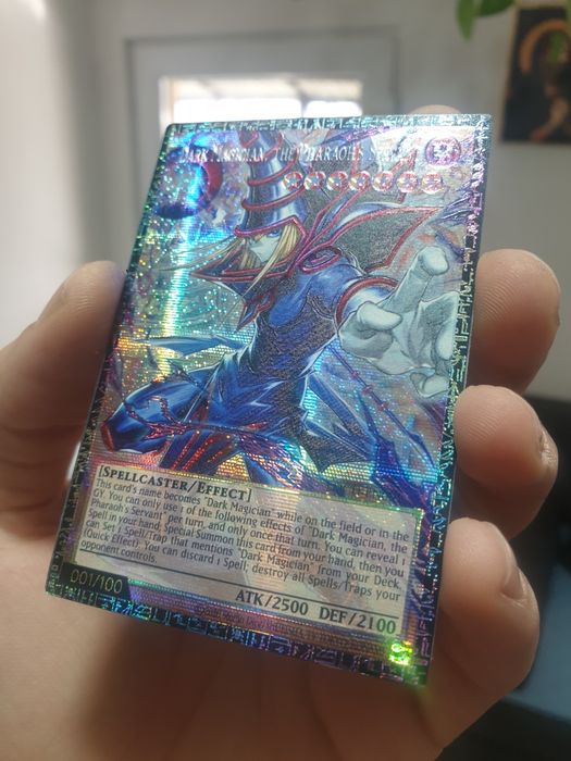 Carte Yugioh Dark Magician the pharohs servant