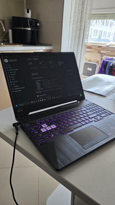Laptop 15.6" ASUS FX506LU i7 10870H 1660Ti