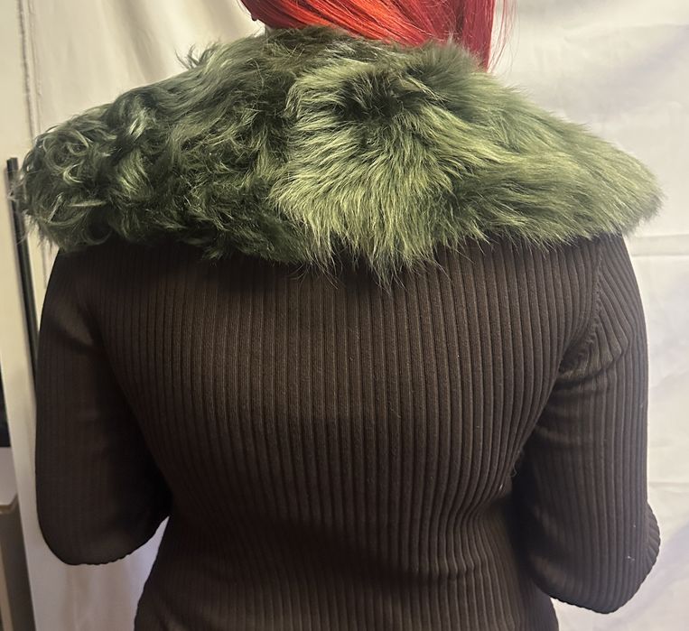 Guler din blană naturală