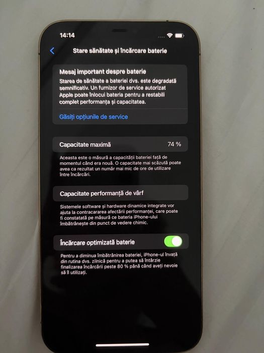 iPhone 12 Pro Max 128GB Gold – 1.499 lei