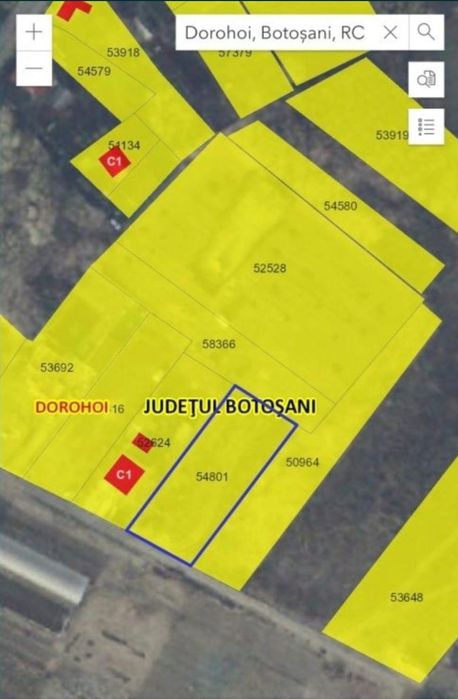 Vand  teren 1700mp pe strada Titulescu