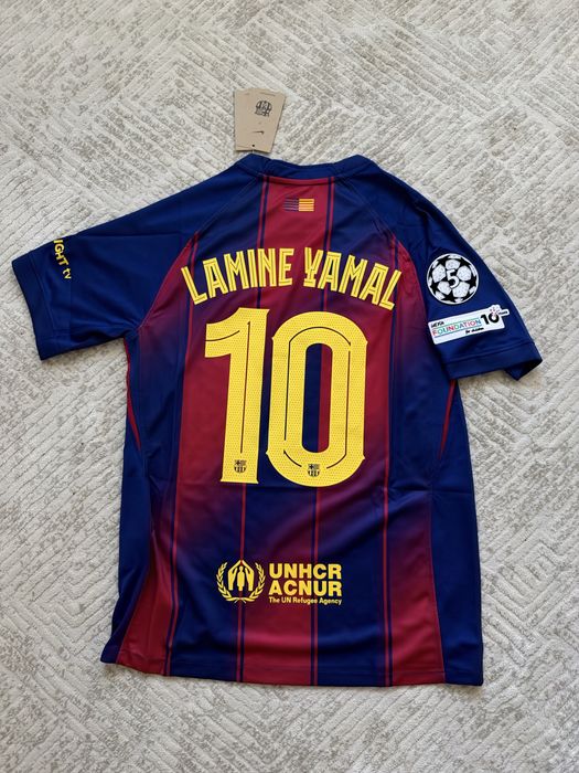 Tricou Fotbal • Lamine Yamal Home