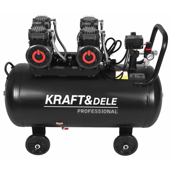 Compresor de aer, capacitate rezervor 100 litri, debit 585l/mim,