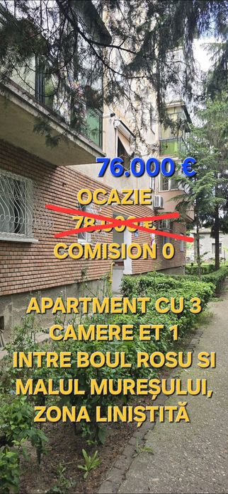 OPORTUNITATE Apartament 3 camere