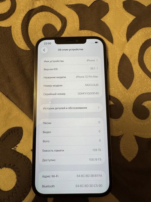 Айфон 12 про макс 128 гб