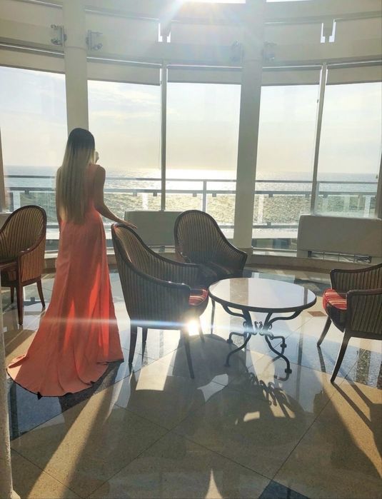 Платье со шлейфом ISABEL GARCIA