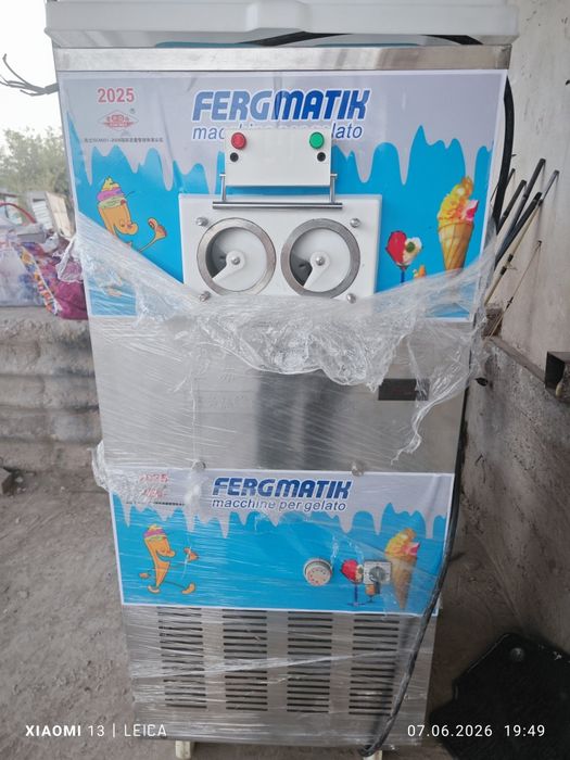 Жаңа морожни аппарат